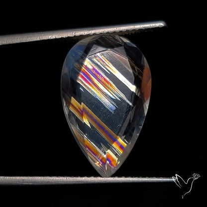 Rare Malawi Moonstone Faceted Portrait Cut