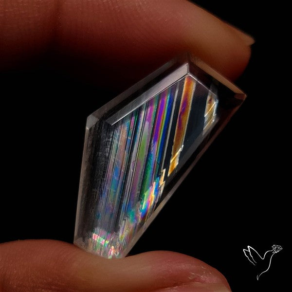 Rare Malawi Moonstone Faceted Portrait Cut