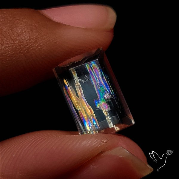 Rare Malawi Moonstone Faceted Portrait Cut