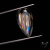 Rare Malawi Moonstone Faceted Portrait Cut