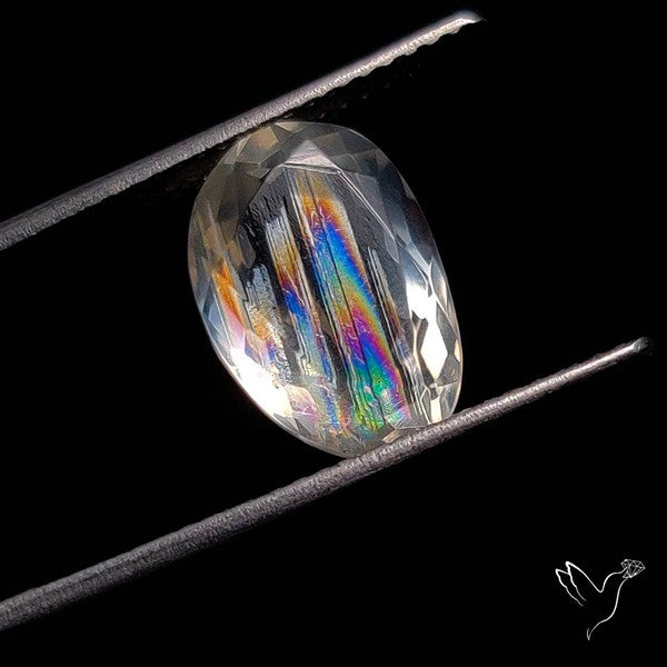 Faceted Rare Malawi Moonstone