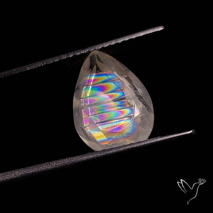 Faceted Rare Malawi Moonstone