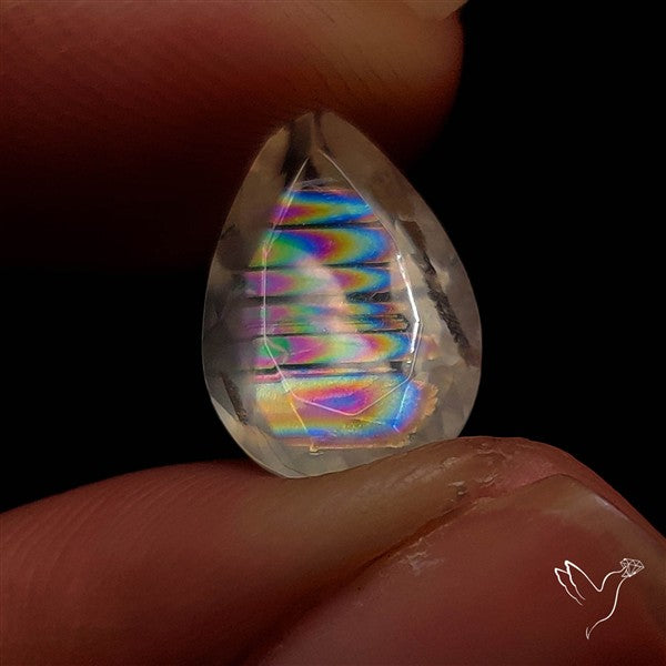 Faceted Rare Malawi Moonstone