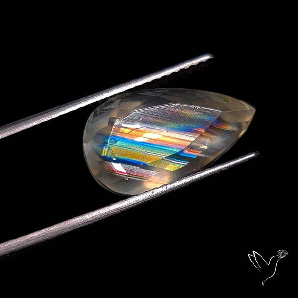 Faceted Rare Malawi Moonstone