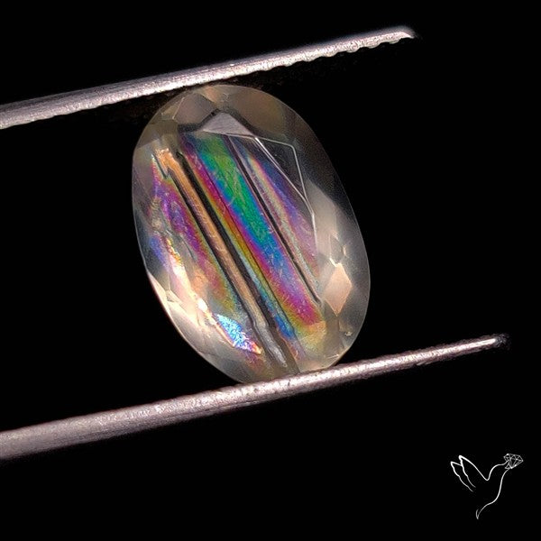 Faceted Rare Malawi Moonstone