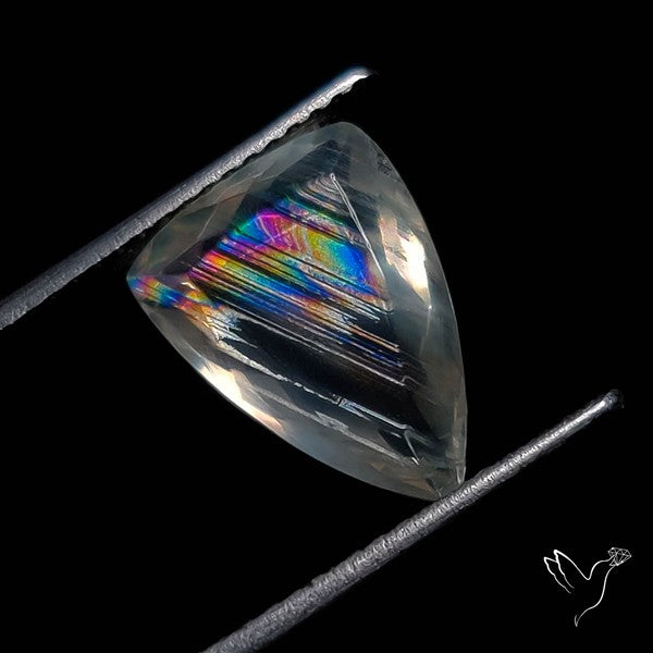 Faceted Rare Malawi Moonstone