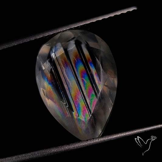 Faceted Rare Malawi Moonstone