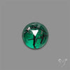 Black Tourmalinated Quartz Chrome Chalcedony Doublet Rose Cut