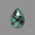 Black Tourmalinated Quartz Chrome Chalcedony Doublet Rose Cut