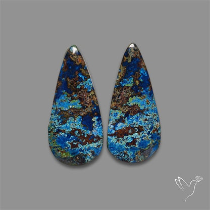 Azurite Pair