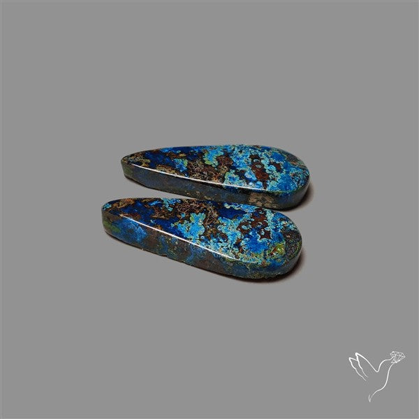 Azurite Pair
