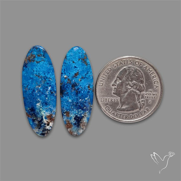 Azurite Pair