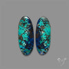 Azurite And Chrysocolla Pair