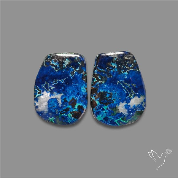 Azurite Pair