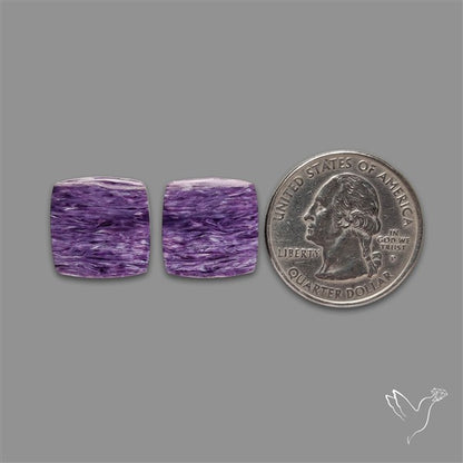 Charoite Pair