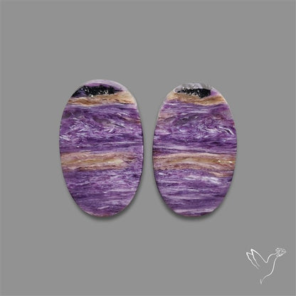 Charoite Pair