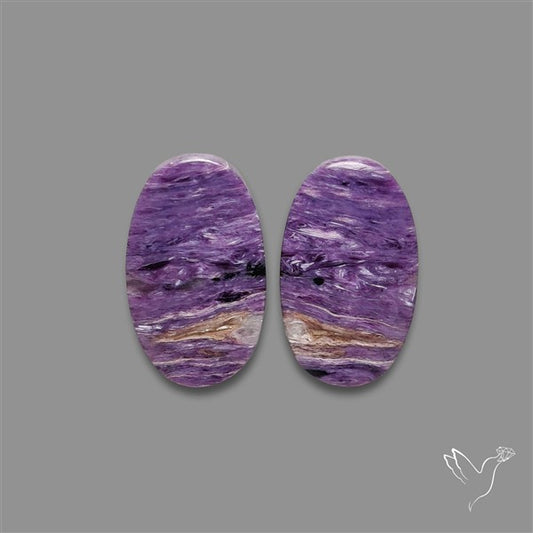 Charoite Pair