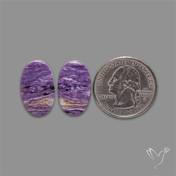 Charoite Pair