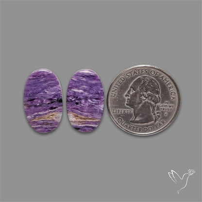 Charoite Pair