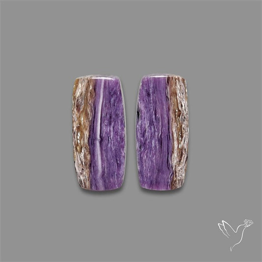 Charoite Pair