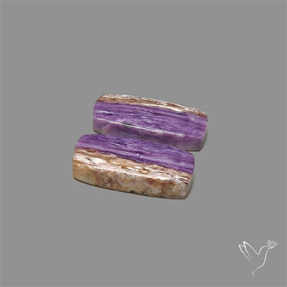 Charoite Pair