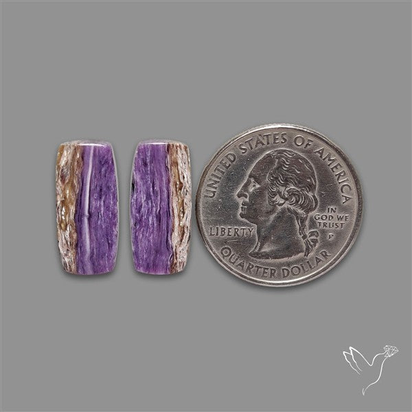 Charoite Pair