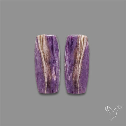 Charoite Pair