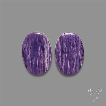 Charoite Pair