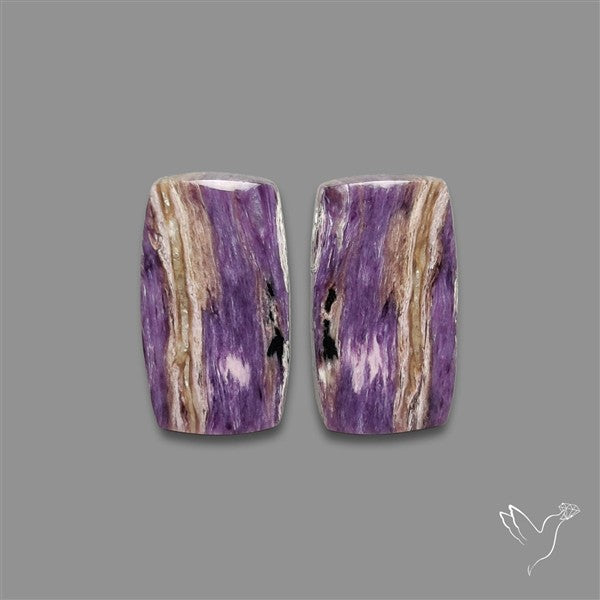 Charoite Pair
