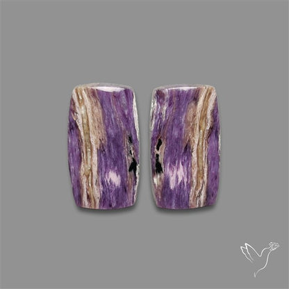 Charoite Pair