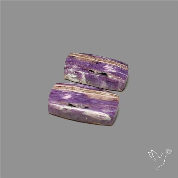 Charoite Pair