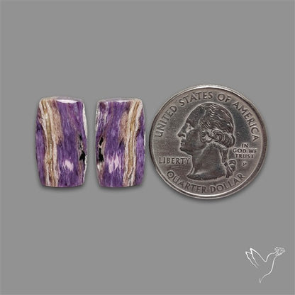 Charoite Pair