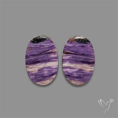 Charoite Pair