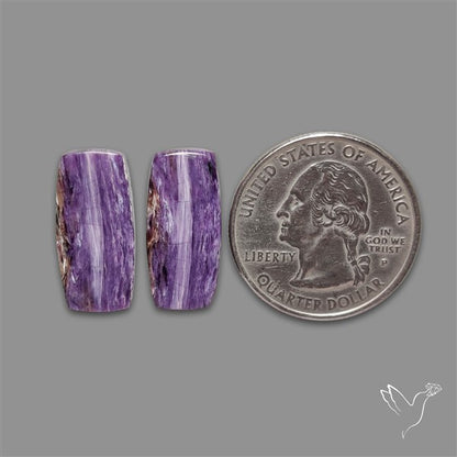 Charoite Pair