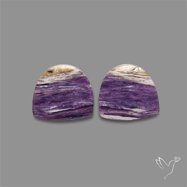 Charoite Pair
