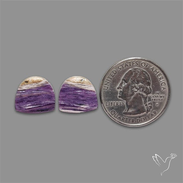 Charoite Pair