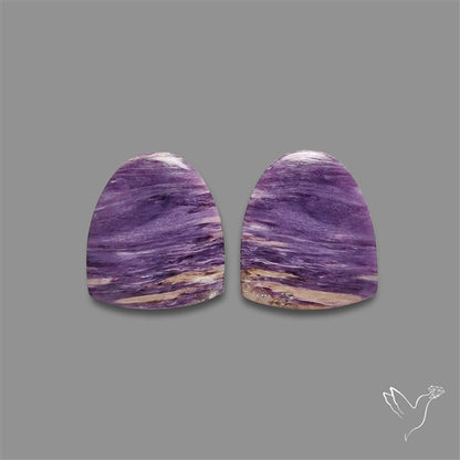 Charoite Pair
