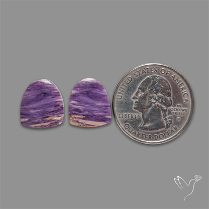 Charoite Pair