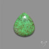 Rare Natural Green Hubei Turquoise Cabochon