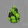 Rare Natural Green Hubei Turquoise Cabochon