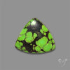 Rare Natural Green Hubei Turquoise Cabochon