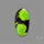 Rare Natural Green Hubei Turquoise Cabochon