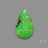 Rare Natural Green Hubei Turquoise Cabochon