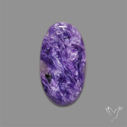 Charoite Cabochon Top Grade Material Deep Purple