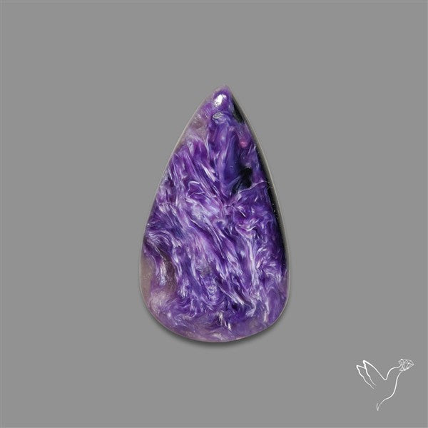 Charoite Cabochon Top Grade Material Deep Purple