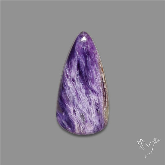 Charoite Cabochon Top Grade Material Deep Purple