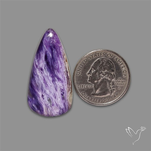 Charoite Cabochon Top Grade Material Deep Purple