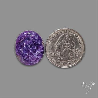 Charoite Cabochon Top Grade Material Deep Purple