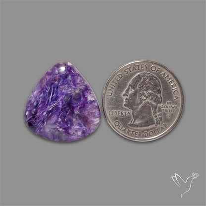 Charoite Cabochon Top Grade Material Deep Purple