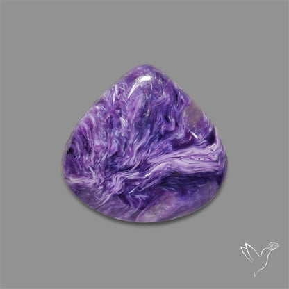 Charoite Cabochon Top Grade Material Deep Purple